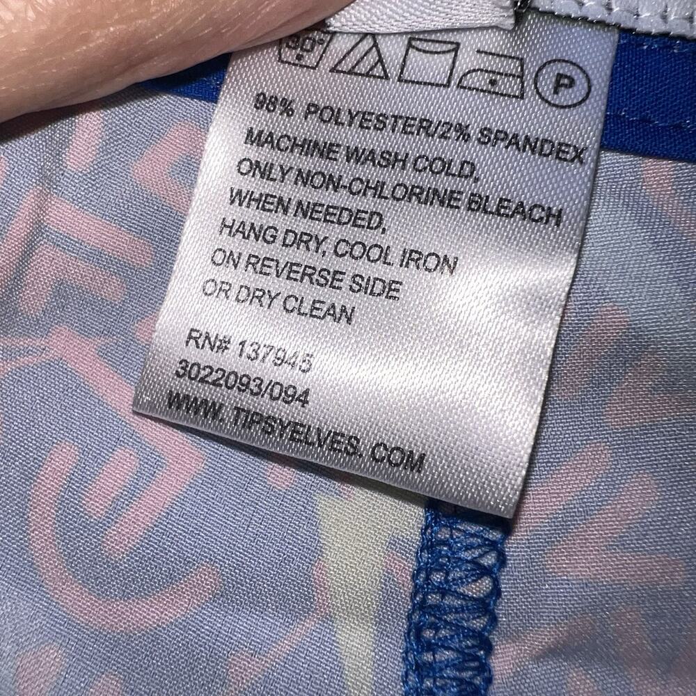 Tipsy Elves Board Shorts Size 34 Grease Lightning Retro 80s Theme Swim NEW NWT - Picture 12 of 13
